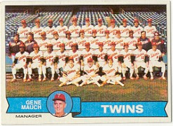 1979 Topps Baseball Cards      041      Minnesota Twins CL/Gene Mauch